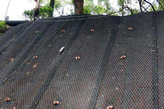 Polypropylene Stone Cage Wire Mesh Mike Earth Mat  Gabion Baskets 2mx1mx1m